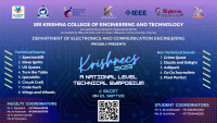 Krishnecs 2K23 ECE Technical Symposium Poster